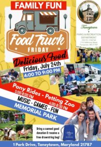 Food Truck Friday Taneytown @ Taneytown Rec Park