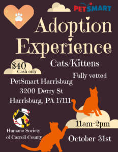 PetSmart Adoption Experience @ PetSmart Harrisburg