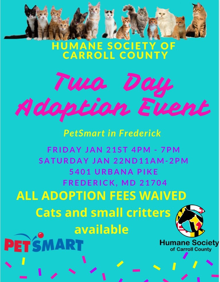 PetSmart Adoption Event Tickets, Multiple Dates